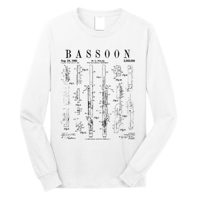 Smart People Bassoon Player Long Sleeve Shirt