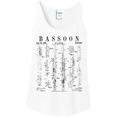 Smart People Bassoon Player Ladies Essential Tank