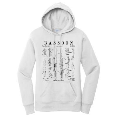 Smart People Bassoon Player Women's Pullover Hoodie