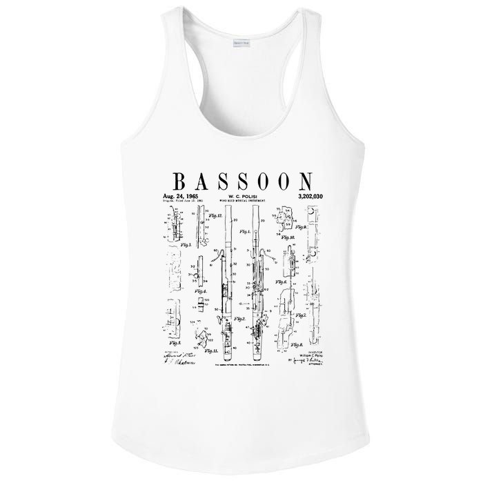 Smart People Bassoon Player Ladies PosiCharge Competitor Racerback Tank