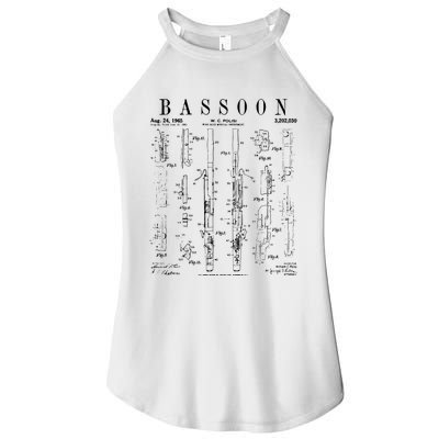 Smart People Bassoon Player Women's Perfect Tri Rocker Tank