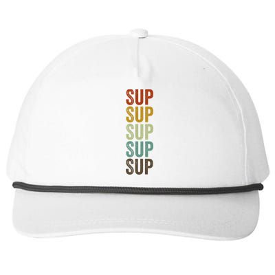 Sup Paddle Boarding Surfing Stand Up Paddling Snapback Five-Panel Rope Hat