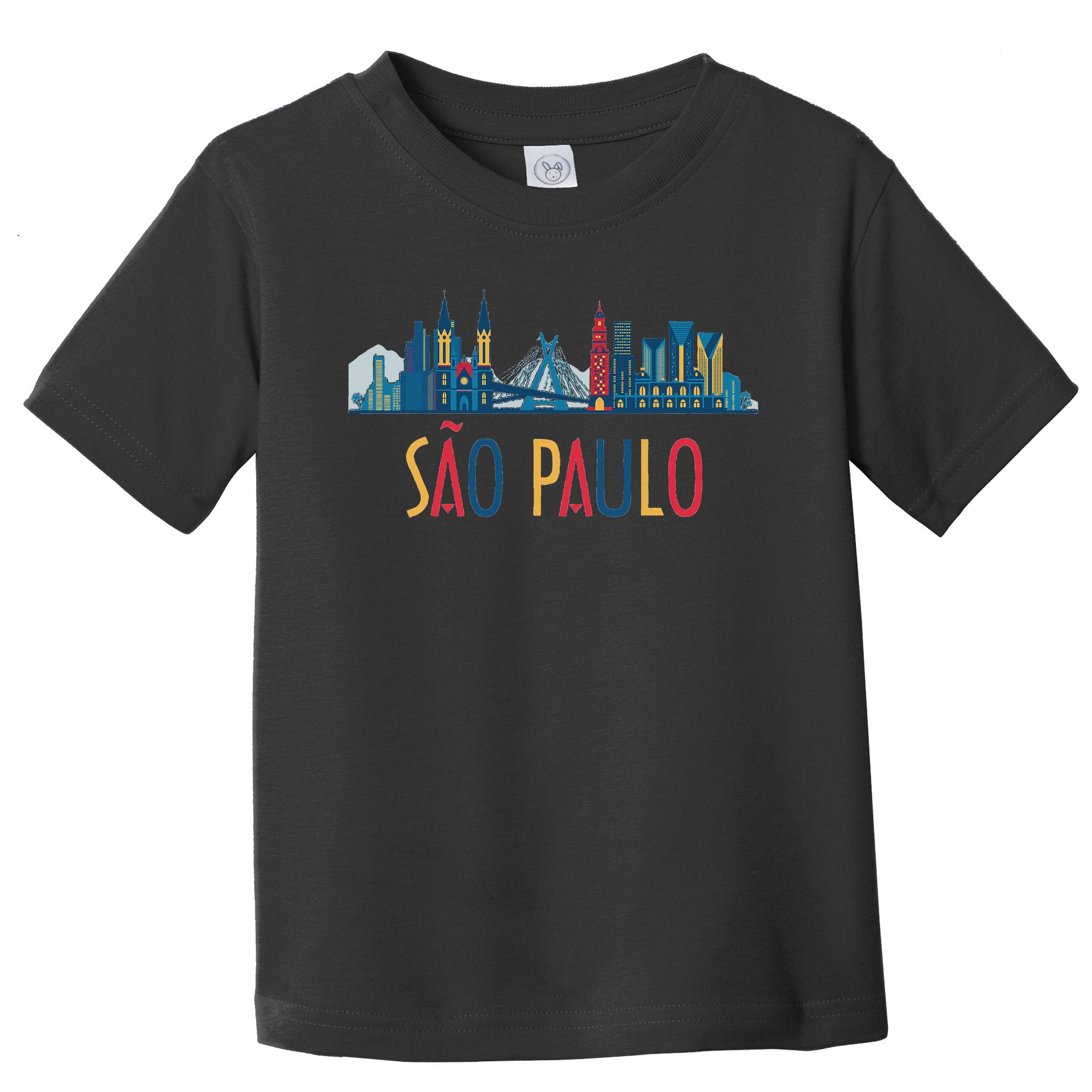 Sao Paulo Brazil Skyline Brazil Souvenir Gift Toddler T-Shirt