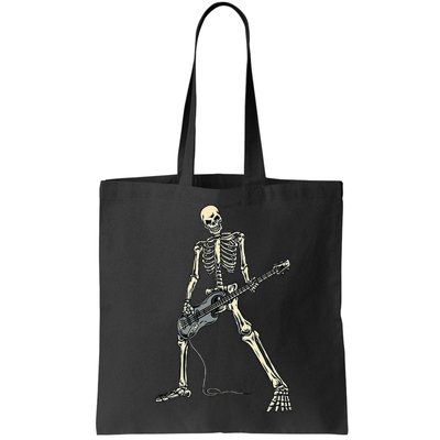 Skeleton Playing Bass For Bassist And Bass Guitar Players Bag