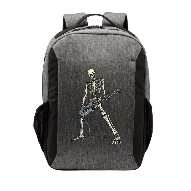 Skeleton Playing Bass For Bassist And Bass Guitar Players Vector Backpack