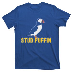 Stud Puffin Birthday Seabird Muffin Arctic Style Animals Cute Gift T-Shirt