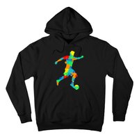 Soccer Player Boy Hoodie