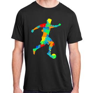 Soccer Player Boy Adult ChromaSoft Performance T-Shirt