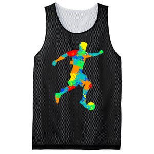 Soccer Player Boy Mesh Reversible Basketball Jersey Tank