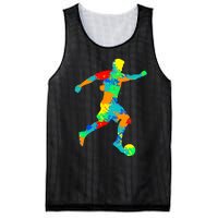 Soccer Player Boy Mesh Reversible Basketball Jersey Tank