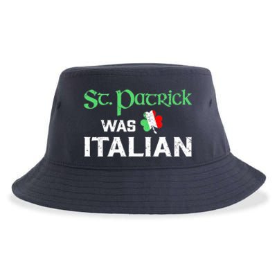 St Patrick's Boy Day Pajama St Patricks Was Italian Saint Sustainable Bucket Hat