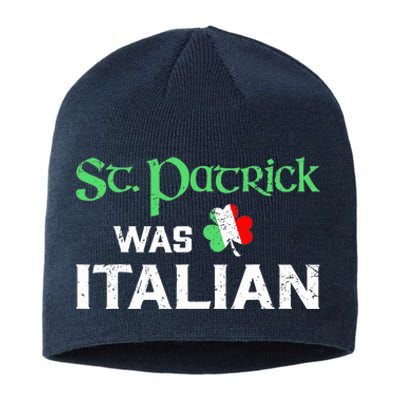 St Patrick's Boy Day Pajama St Patricks Was Italian Saint Sustainable Beanie