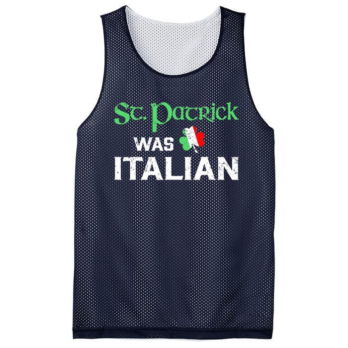 St Patrick's Boy Day Pajama St Patricks Was Italian Saint Mesh Reversible Basketball Jersey Tank