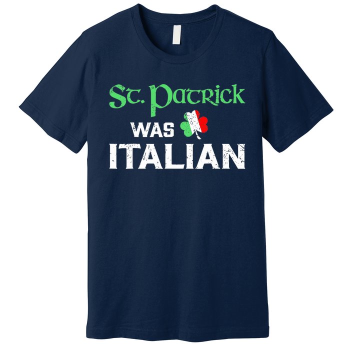 St Patrick's Boy Day Pajama St Patricks Was Italian Saint Premium T-Shirt