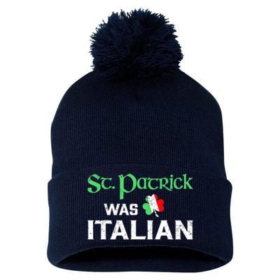 St Patrick's Boy Day Pajama St Patricks Was Italian Saint Pom Pom 12in Knit Beanie