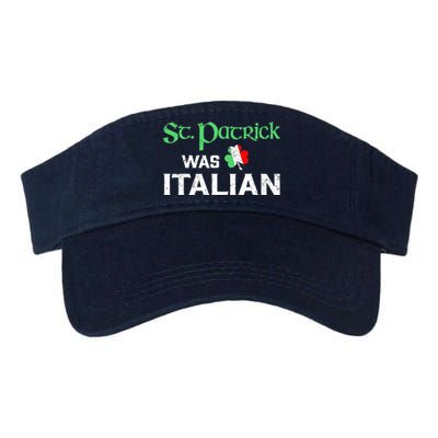 St Patrick's Boy Day Pajama St Patricks Was Italian Saint Valucap Bio-Washed Visor