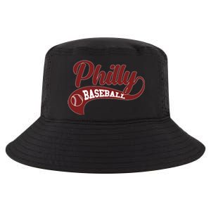 Sporty Philly Baseball Logo Cool Comfort Performance Bucket Hat