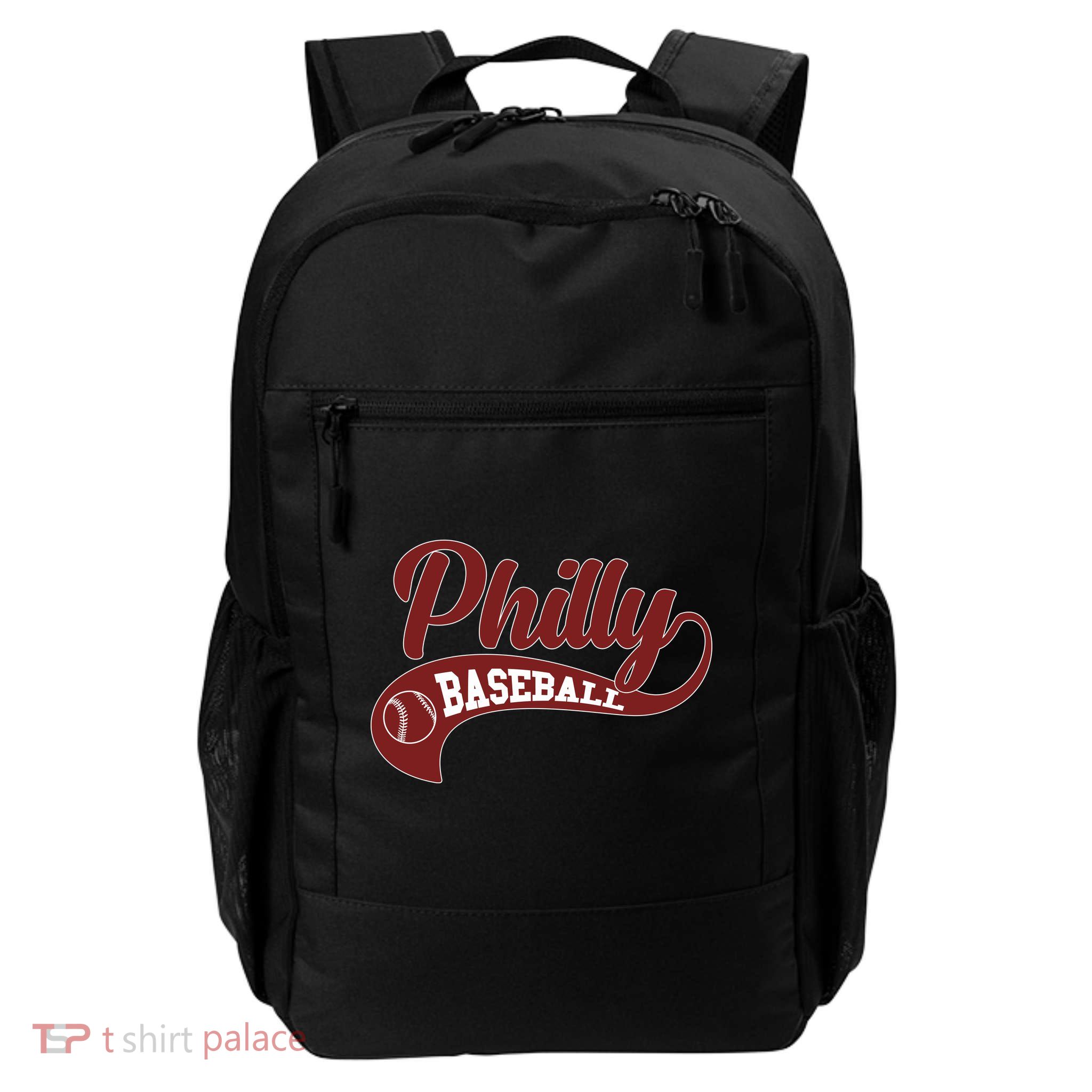 Sporty Philly Baseball Logo Daily Commute Backpack
