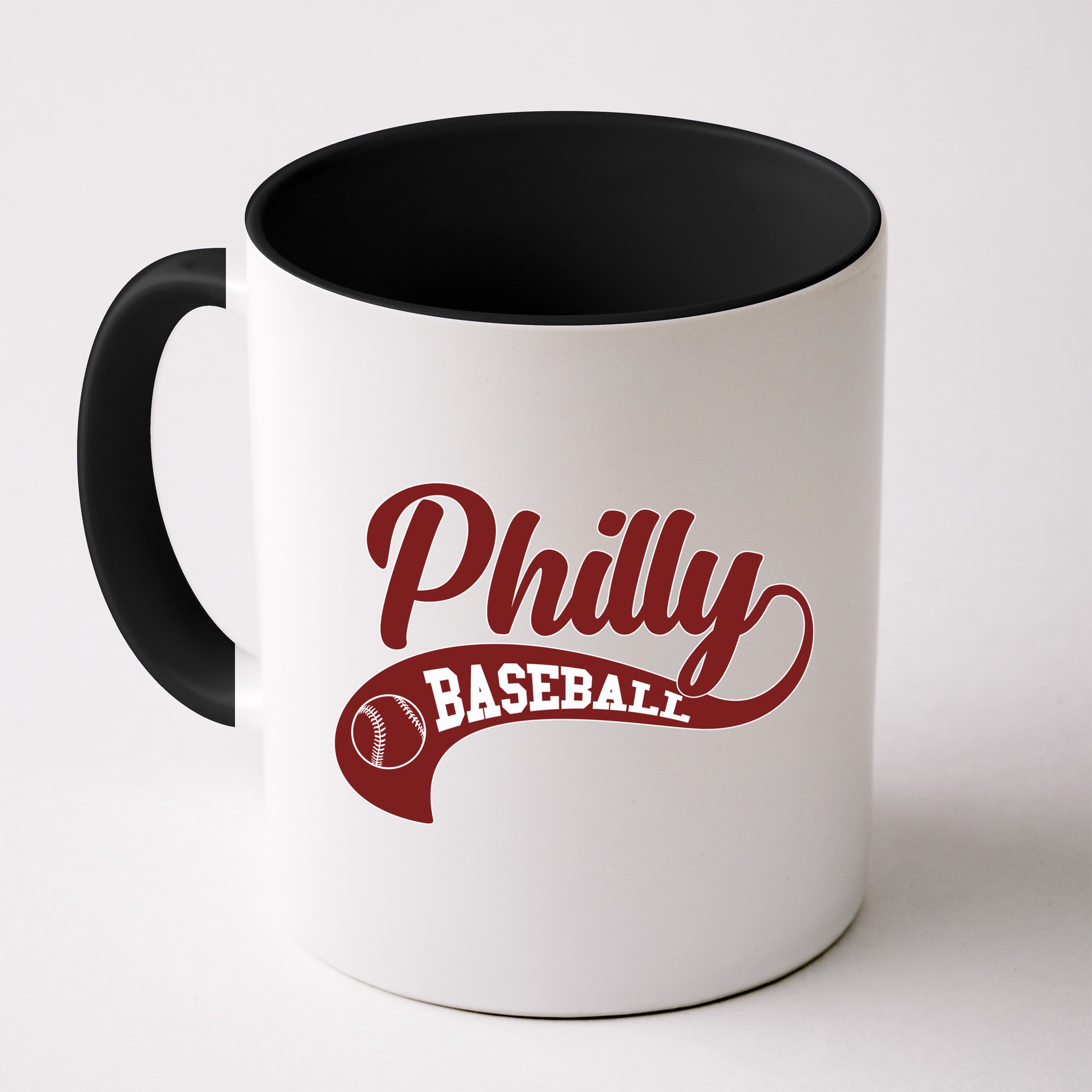 Sporty Philly Baseball Logo Mug