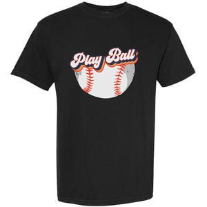 Style Play Ball Softball Baseball Garment-Dyed Heavyweight T-Shirt