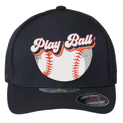 Style Play Ball Softball Baseball Flexfit Unipanel Trucker Cap