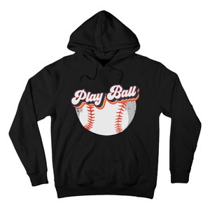 Style Play Ball Softball Baseball Hoodie