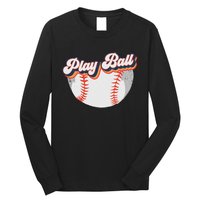 Style Play Ball Softball Baseball Long Sleeve Shirt