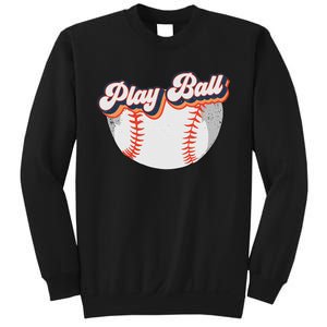 Style Play Ball Softball Baseball Sweatshirt