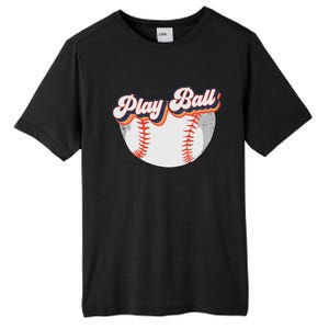 Style Play Ball Softball Baseball Tall Fusion ChromaSoft Performance T-Shirt