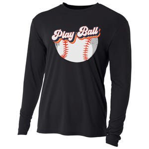 Style Play Ball Softball Baseball Cooling Performance Long Sleeve Crew