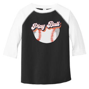 Style Play Ball Softball Baseball Toddler Fine Jersey T-Shirt