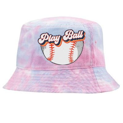 Style Play Ball Softball Baseball Tie-Dyed Bucket Hat