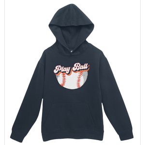 Style Play Ball Softball Baseball Urban Pullover Hoodie