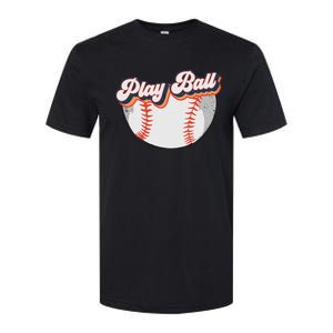 Style Play Ball Softball Baseball Softstyle CVC T-Shirt