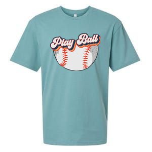 Style Play Ball Softball Baseball Sueded Cloud Jersey T-Shirt