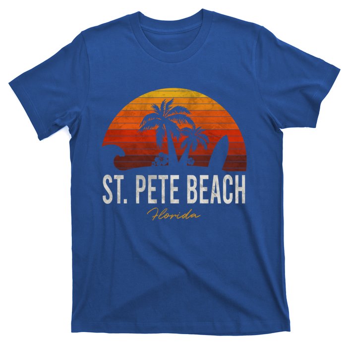 St Pete Beach Florida Fl Palms Vacation Surf Sunset Gift T-Shirt