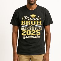 Super Proud Bruh of 2025 Architecture Graduate Family Tall T-Shirt