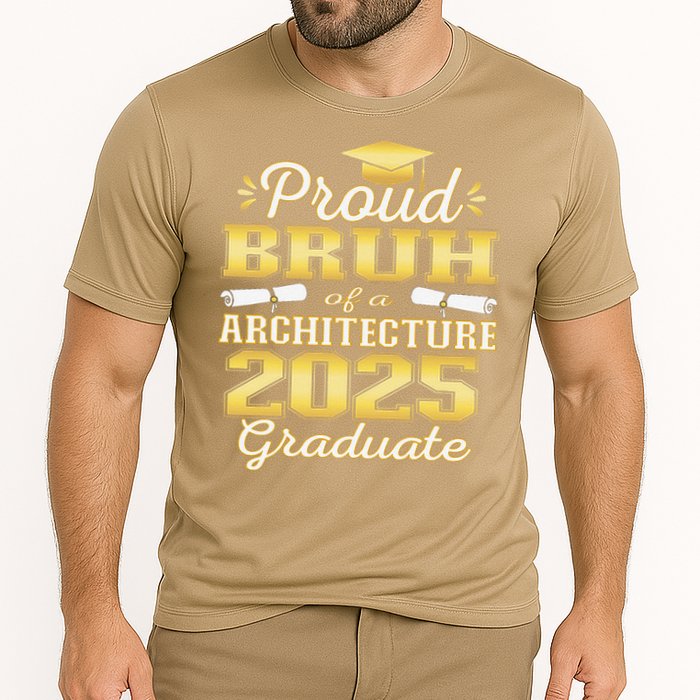 Super Proud Bruh of 2025 Architecture Graduate Family Cooling Performance Crew T-Shirt