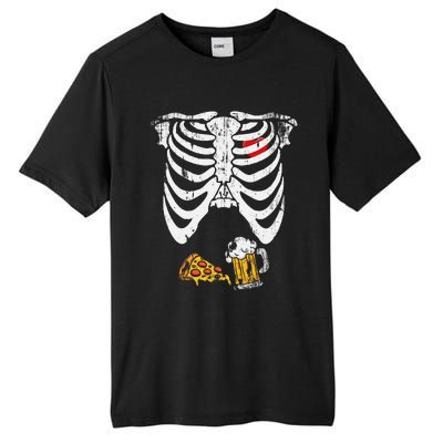 Skeleton Pregnancy B.Eer Pizza Xray Halloween Tall Fusion ChromaSoft Performance T-Shirt