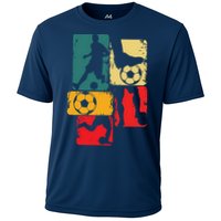 Soccer Player Boy Men Cooling Performance Crew T-Shirt