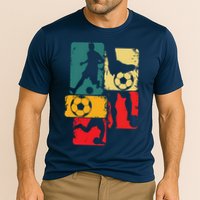 Soccer Player Boy Men Cooling Performance Crew T-Shirt