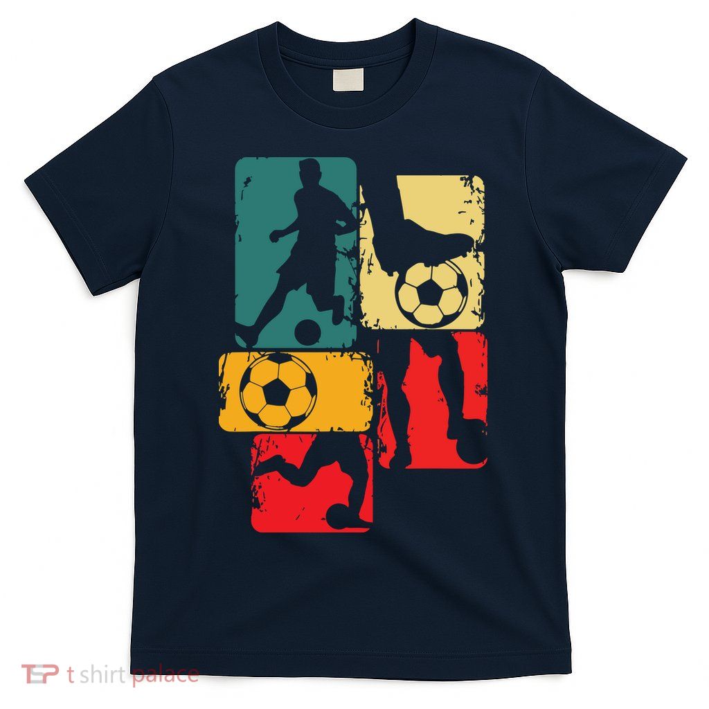 Soccer Player Boy Men T-Shirt