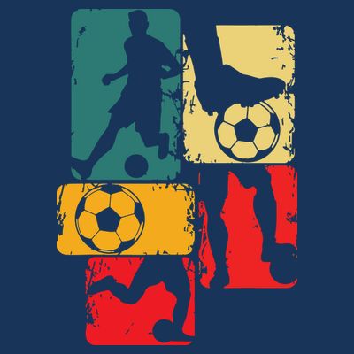 Soccer Player Boy Men T-Shirt