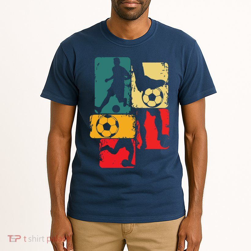 Soccer Player Boy Men Tall T-Shirt