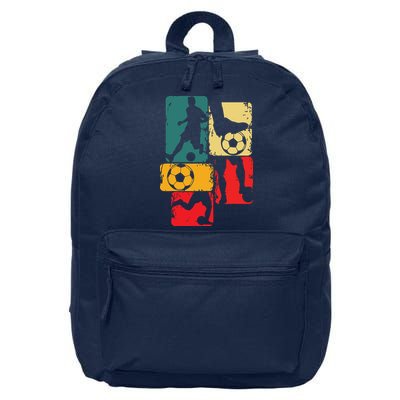 Soccer Player Boy Men 16 in Basic Backpack
