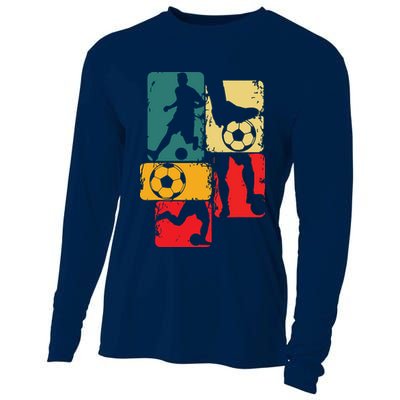 Soccer Player Boy Men Cooling Performance Long Sleeve Crew