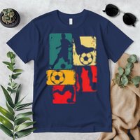 Soccer Player Boy Men Premium T-Shirt