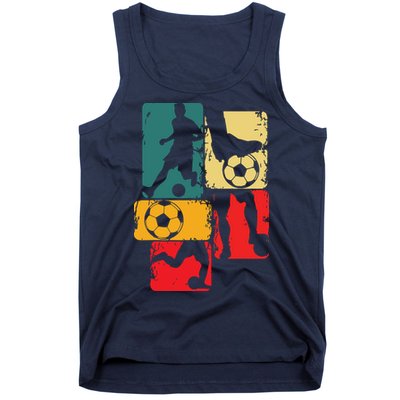 Soccer Player Boy Men Tank Top