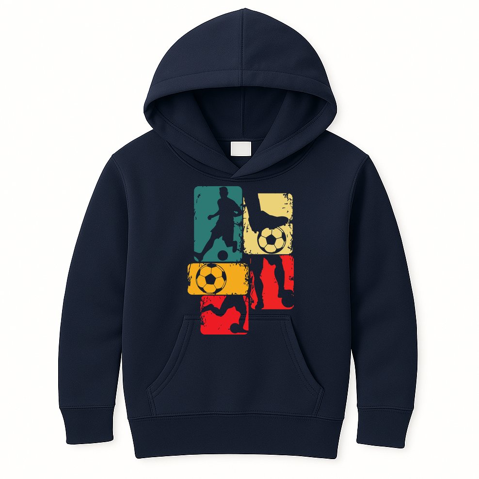 Soccer Player Boy Men Kids Hoodie