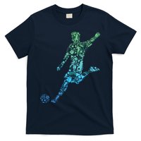 Soccer Player Boy Men T-Shirt